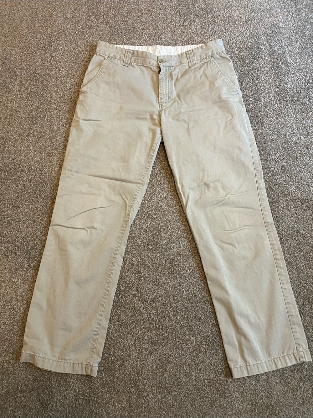 The North Face Men's Light Khaki Straight Chinos